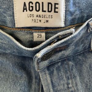 Agolde Classic Light Blue Jeans